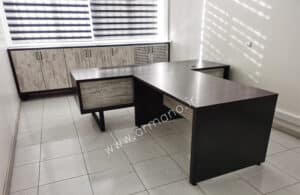 عکس میز مدیریتی پایه فلزی مدرن ولوکس عکس و قیمت انواع میز مدیریتی مدرن با کنفرانس 4 نفره پایه فلزی