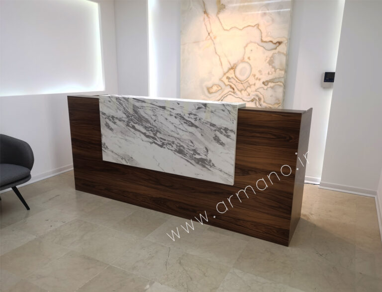 قیمت و طرح میز کانتر پذیرش اداری Co 108