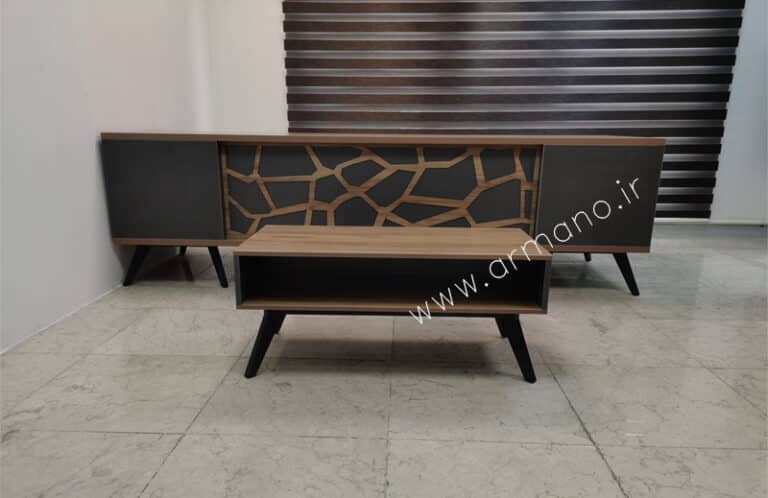 Executive Desk Classicمیز مدیریتی کلاسیک طرح دار Mo103