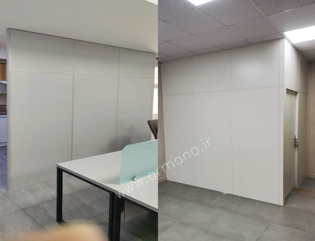 پارتیشن تک جداره تمام ام دی اف K140