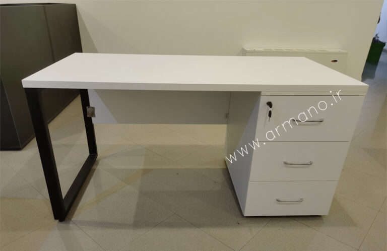 میز تک پایه فلزی با فایل E 109