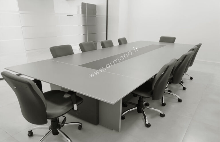میز کنفرانس ده نفره ام دی اف Cf110