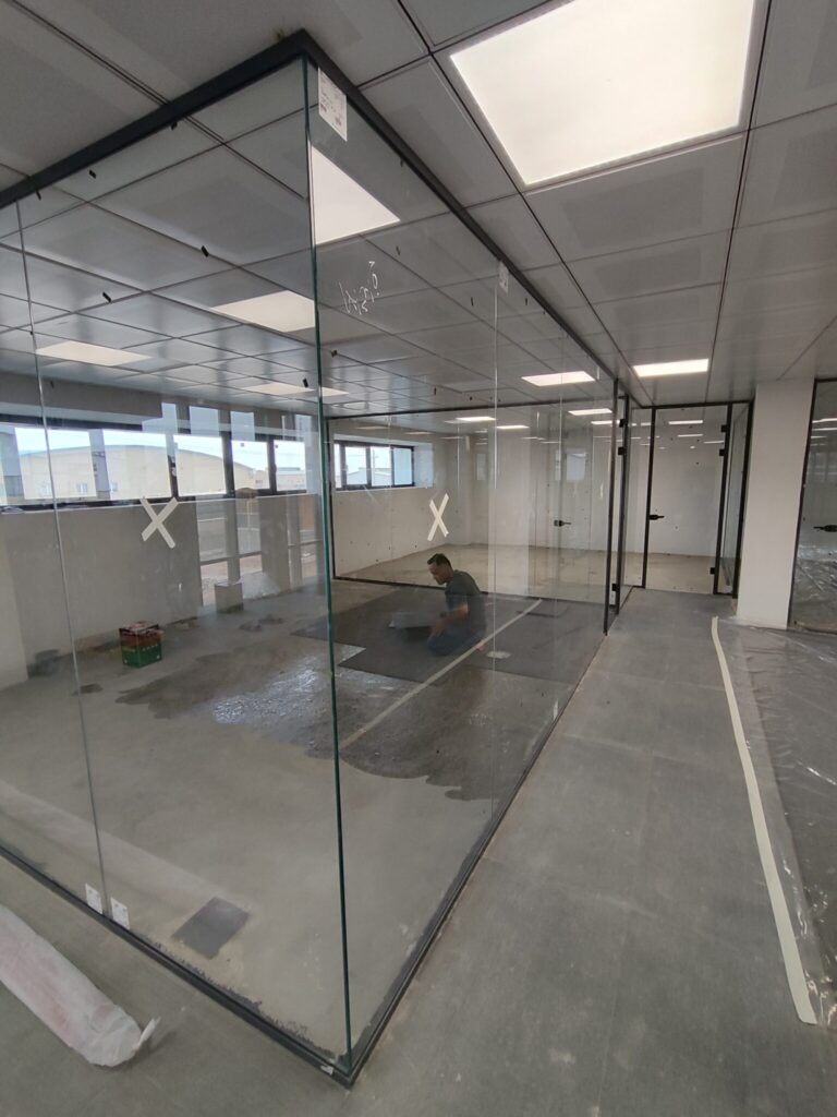 پارتیشن فریملس شهرک صنعتی کاوه شرکت نیکسان (21)