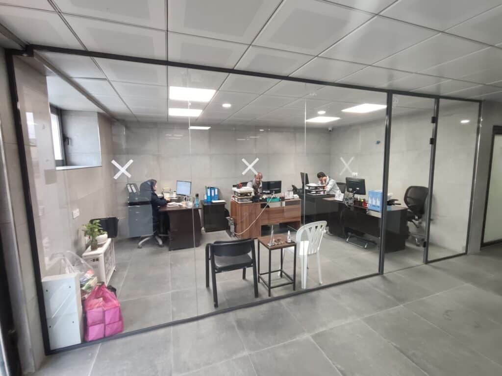 پارتیشن فریملس شهرک صنعتی کاوه شرکت نیکسان (32)