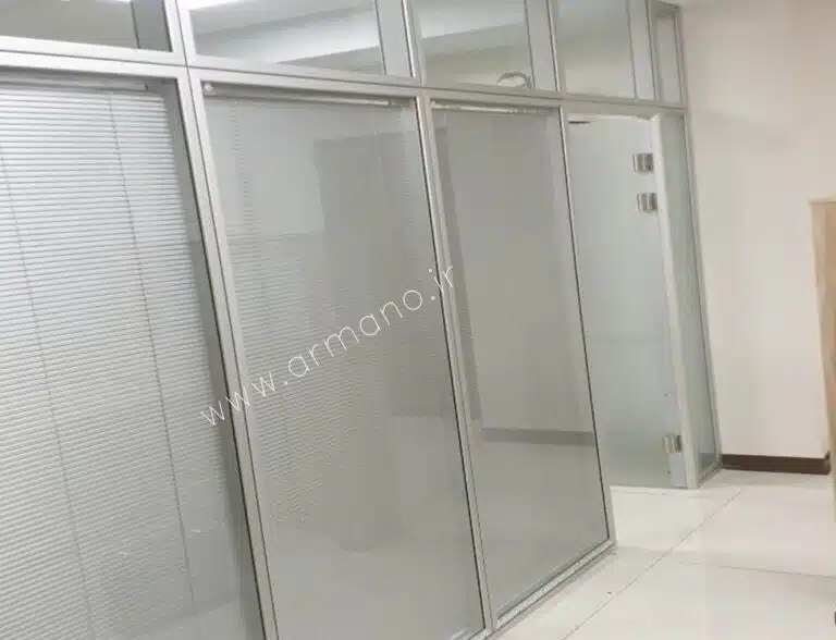 پارتیشن اداری 16 پارتیشن دو جداره آلومینیومی C200