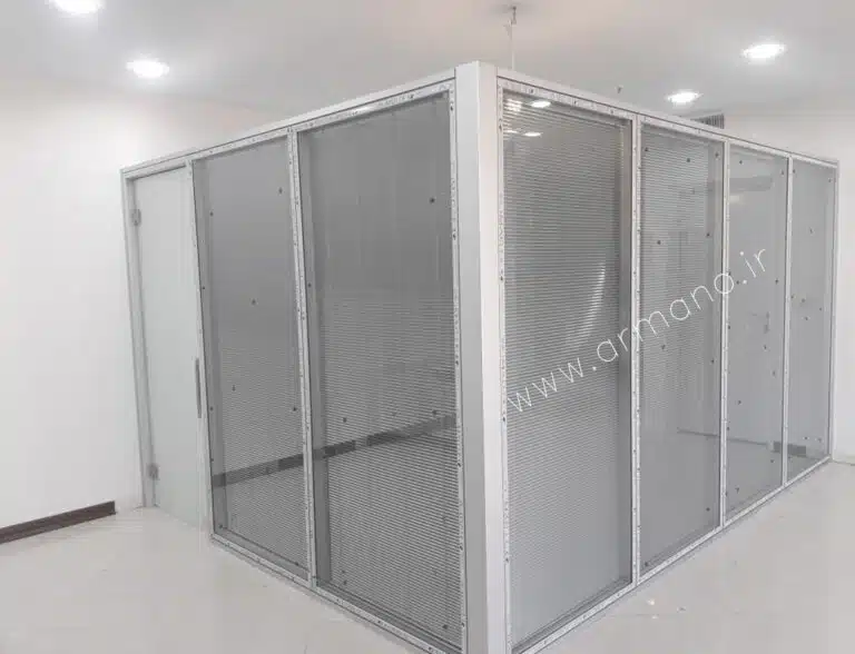 پارتیشن اداری 17 پارتیشن دو جداره آلومینیومی C200