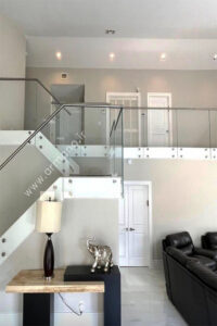 نرده شیشه ای و هندریل H101