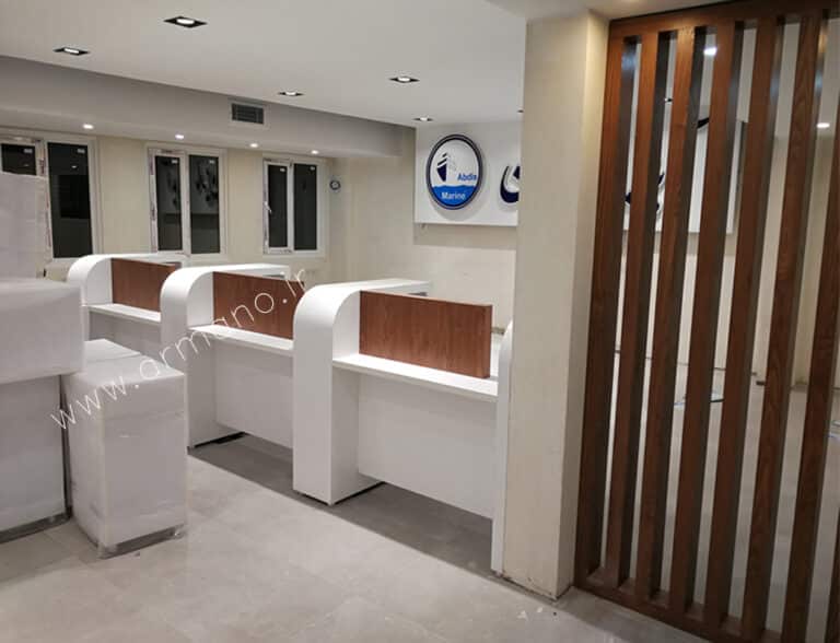 کانتر بانکی فرودگاهی پیشخوان Co142