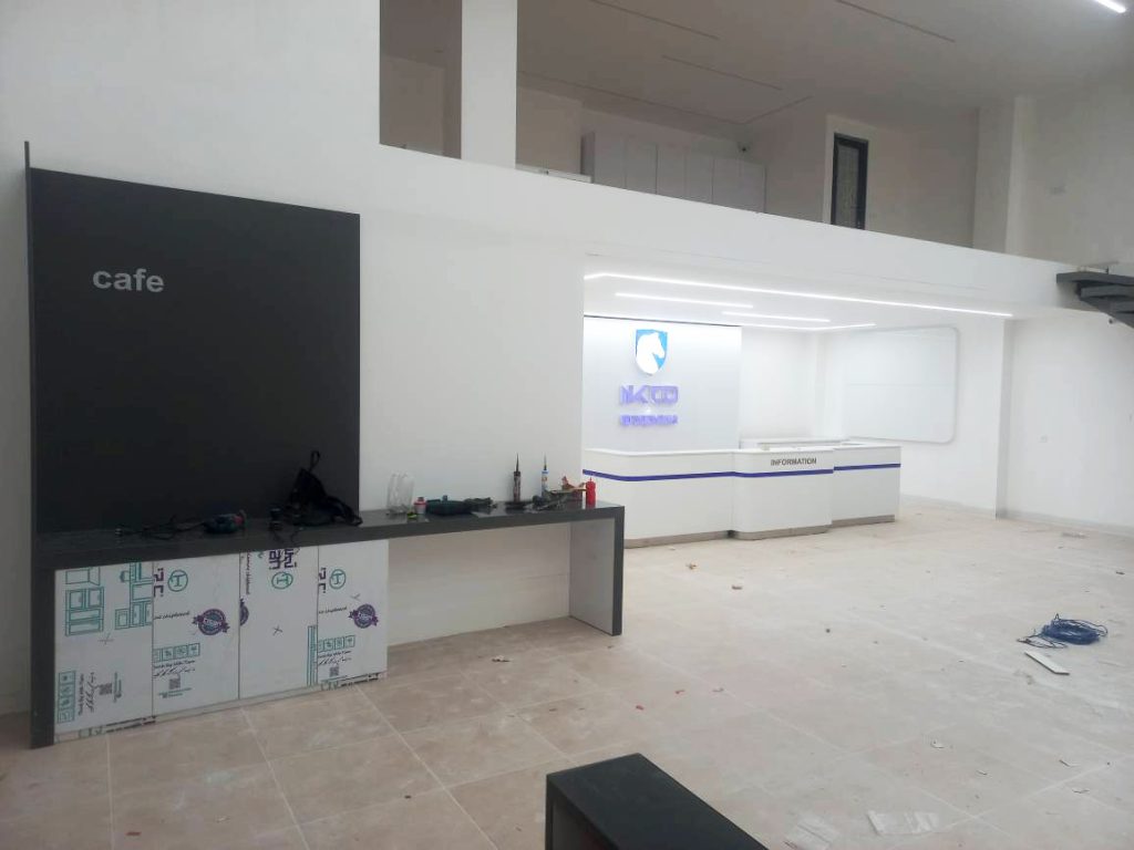 تجهیز کانتر نمایندگی ایران خودرو ایساکو9