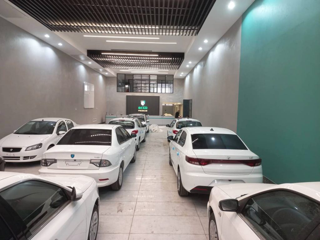 تجهیز کانتر نمایندگی ایران خودرو ایساکو15