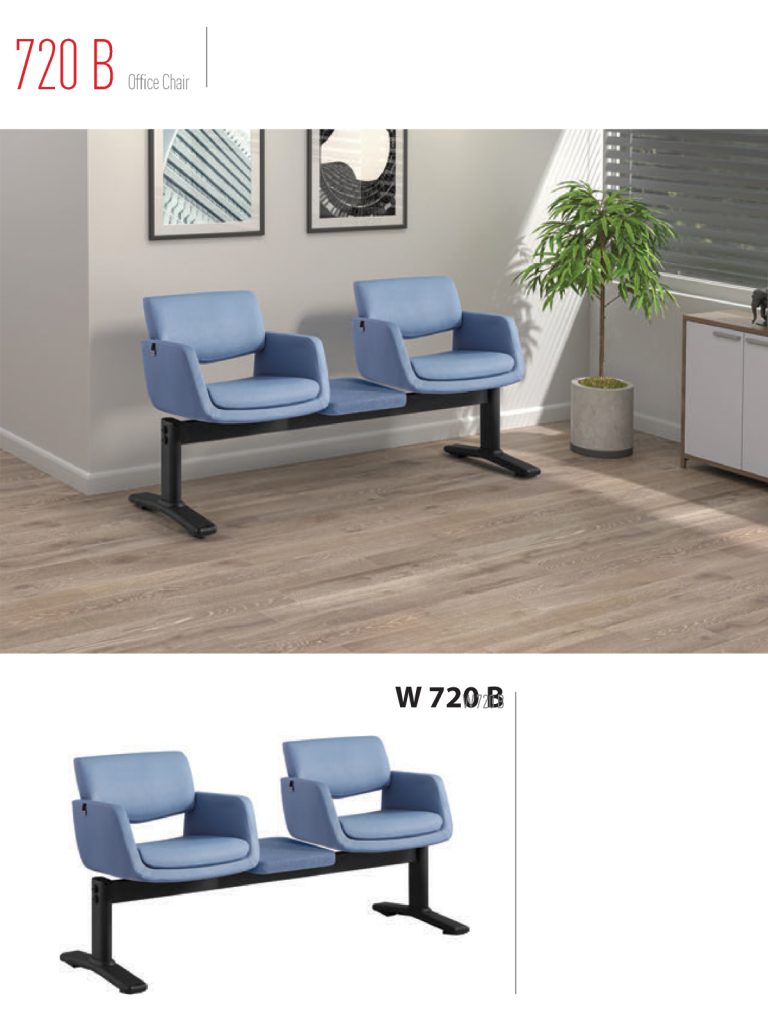 صندلی انتظار مطب کلینیک W720 B