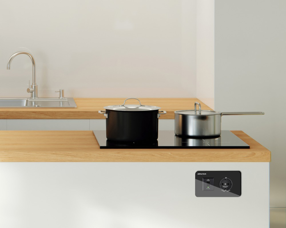 پریز توکار Fp02.V2 Powerhub Series6